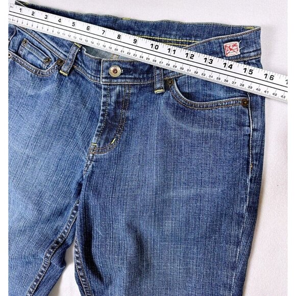 X2 Denim Laboratory W10 Flare Leg Jean Blue Womens Size‎ 6 Regular - Picture 8 of 9